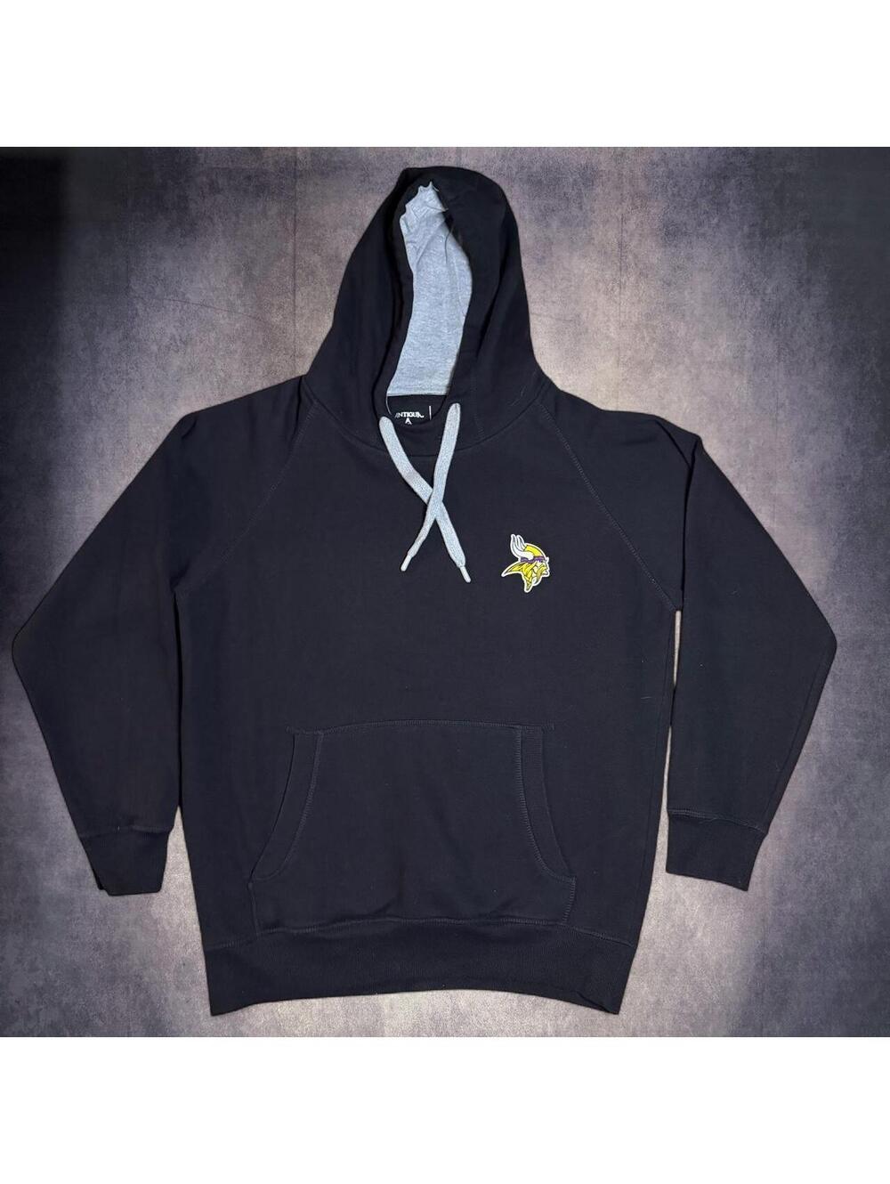 Antigua Minnesota Vikings black hoodie